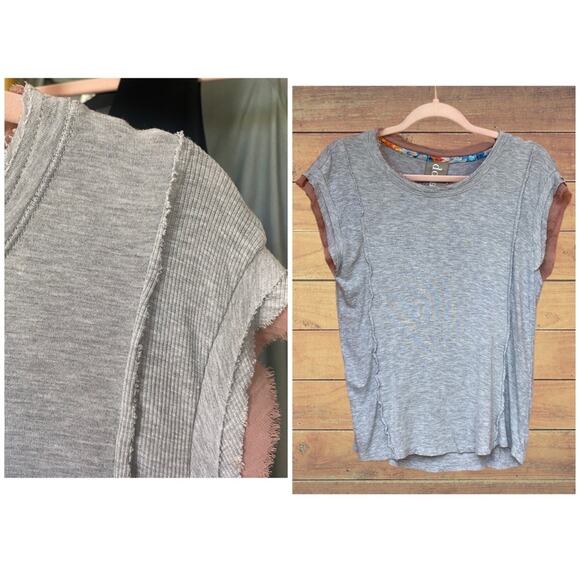 Anthropologie Dolan Left Coast Collection gray tshirt - Picture 1 of 9